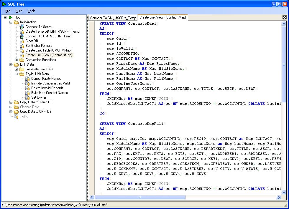 SQLTree Screenshot 1